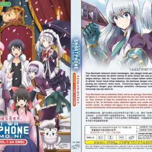 Anime Dvd English Dubbed Isekai Wa Smartphone To Tomo Ni Season 1+2 (1-24End)
