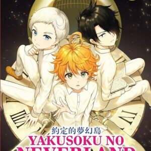 DVD Anime The Promised Neverland Complete Series Season 1+2 (1-23 End) English