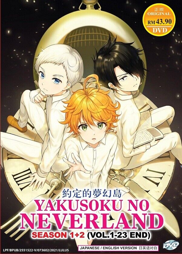 ThePromisedNeverland.jpg DVD Anime The Promised Neverland Complete Series Season 1+2 (1-23 End) English