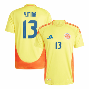 New Colombia Home Soccer Jersey 2024 Men Yerry Mina