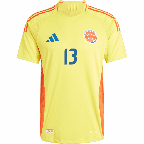 YerryMina2 New Colombia Home Soccer Jersey 2024 Men Yerry Mina