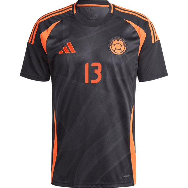 YerryMinaaway1-1 New Colombia Away Soccer Jersey 2024 Men Yerry Mina