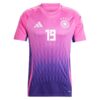 New Germany Away Soccer Jersey EURO 2024 Men Leroy Sane