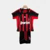 Retro AC Milan Kids Kit – 2006/07 Home Jersey & Shorts