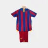 Retro Barcelona Kids Kit – 2005/06 Home Jersey & Shorts - Image 2