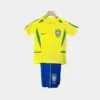 Retro Brazil Kids Kit – 2002 World Cup Home Jersey & Shorts