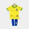 Retro Brazil Kids Kit – 1998 World Cup Home Jersey & Shorts