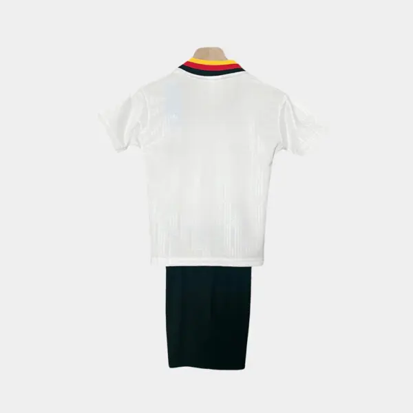 Retro Germany Kids Soccer Kit – 1994 World Cup Home Jersey & Shorts Set - Image 2