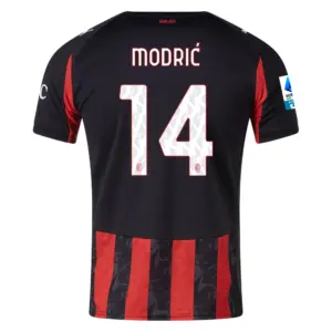 Luka Modrić Ac Milan Home Jersey 25/26