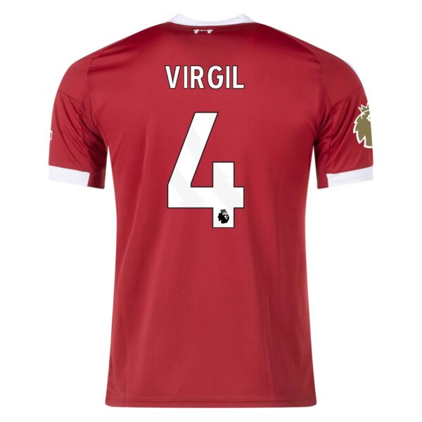 Virgil van Dijk Liverpool Home Jersey 25/26