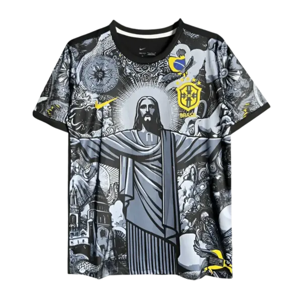 Brazil Jesus Special Kit 2024/2025 Black - Image 4