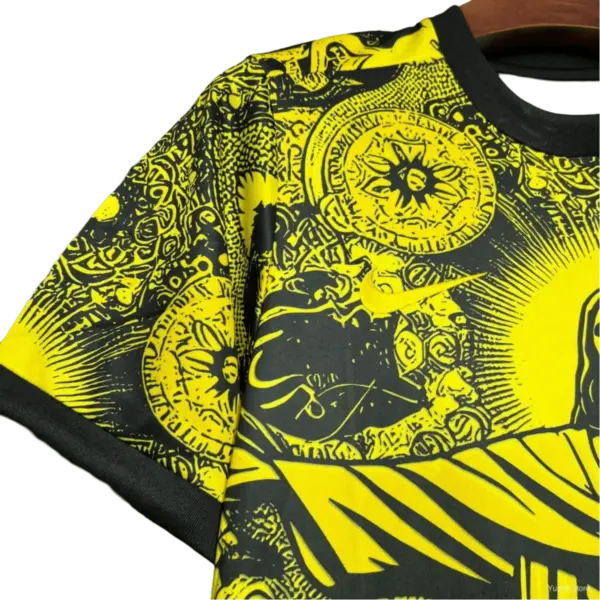Brazil Jesus Special Kit 2024/2025 Yellow - Image 4