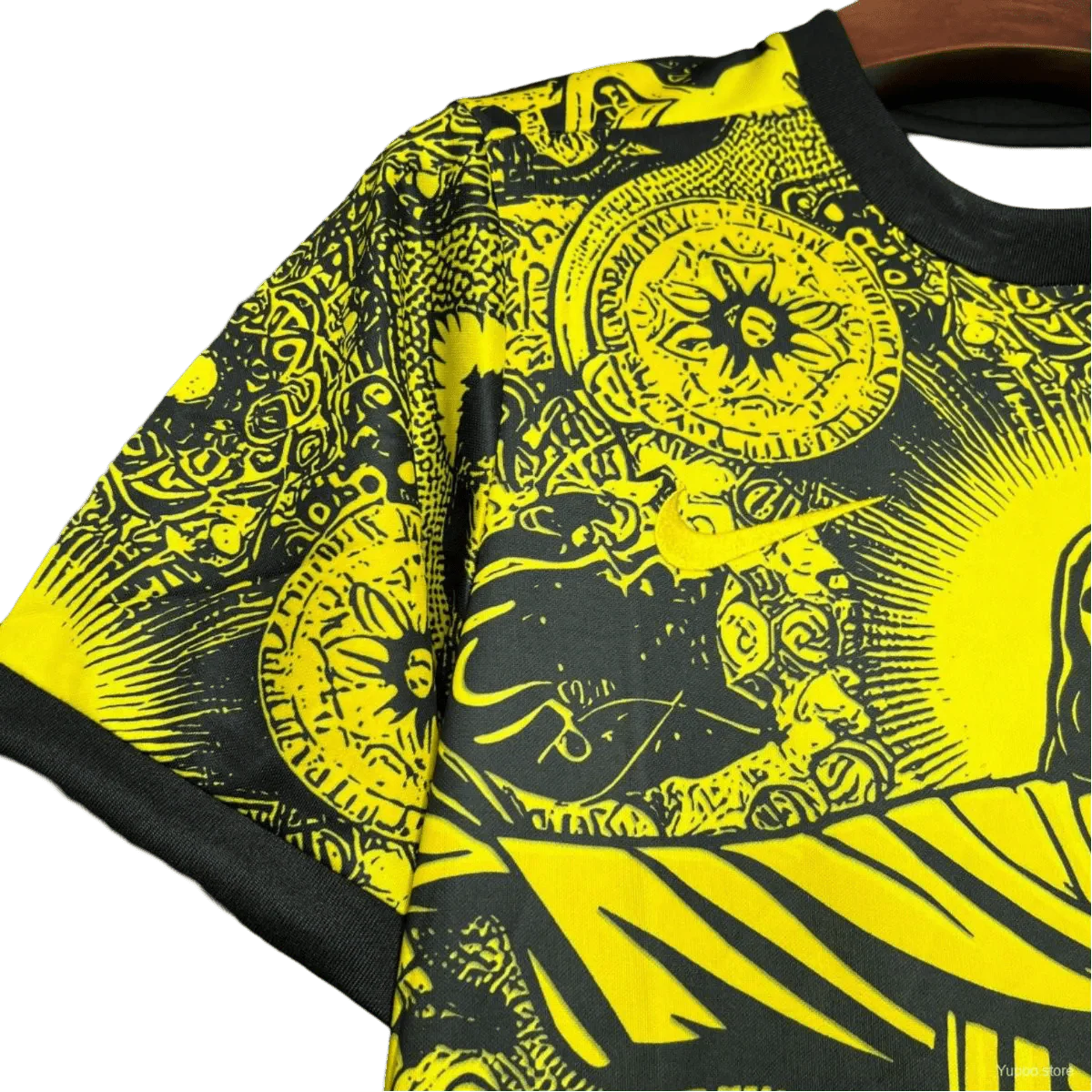 Brazil Jesus Special Kit 2024/2025 Yellow - Image 4