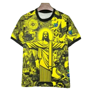 Brazil Jesus Special Kit 2024/2025 Yellow