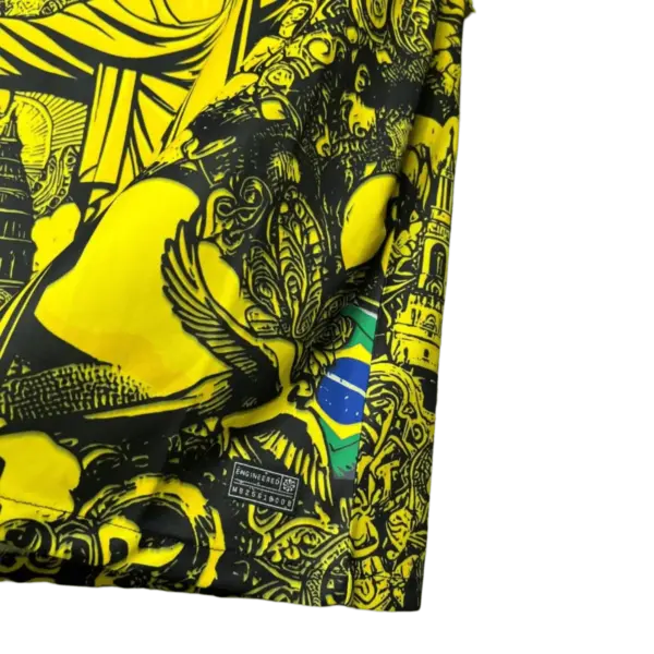 Brazil Jesus Special Kit 2024/2025 Yellow - Image 5