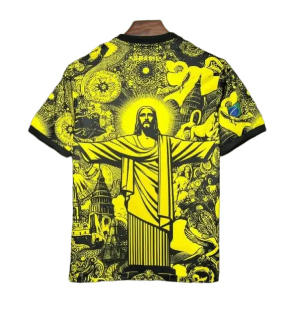 Brazil Jesus Special Kit 2024/2025 Yellow - Image 6