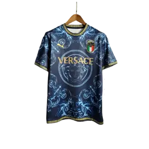 Italy Versace Jersey Blue Special Kit