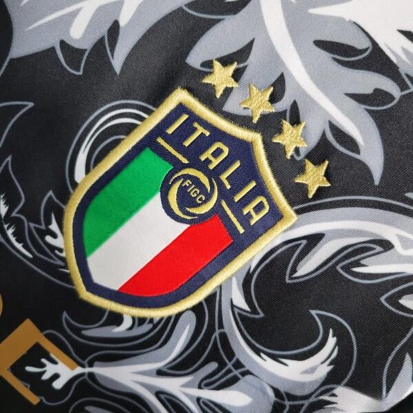 Italy Versace Jersey Black Special Kit - Image 3