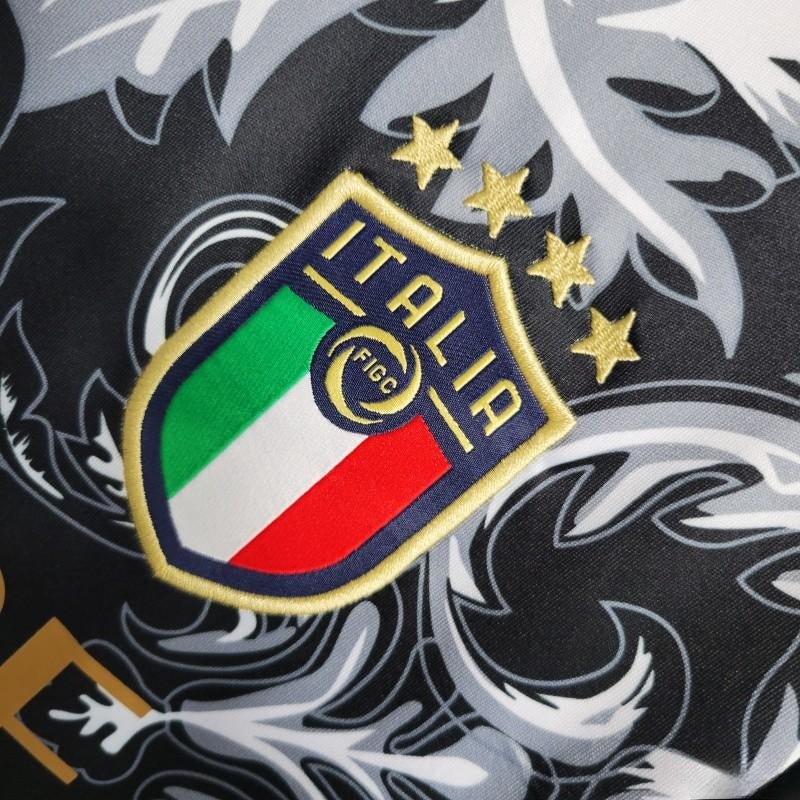 Italy Versace Jersey Black Special Kit - Image 3