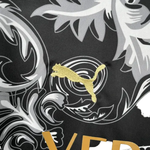 Italy Versace Jersey Black Special Kit - Image 4