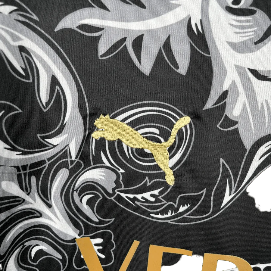 Italy Versace Jersey Black Special Kit - Image 4