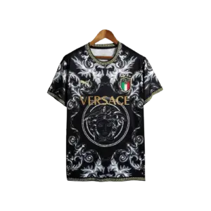 Italy Versace Jersey Black Special Kit