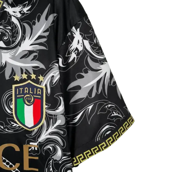 Italy Versace Jersey Black Special Kit - Image 5