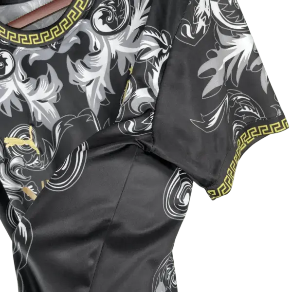 Italy Versace Jersey Black Special Kit - Image 6