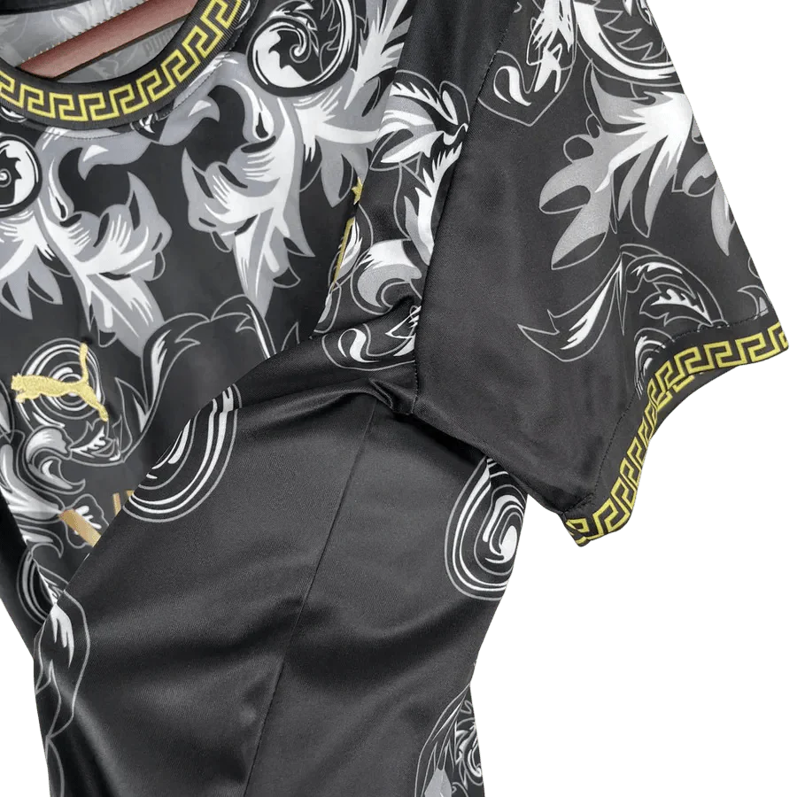 Italy Versace Jersey Black Special Kit - Image 6
