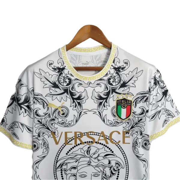 Italy Versace Jersey White Special Kit - Image 2