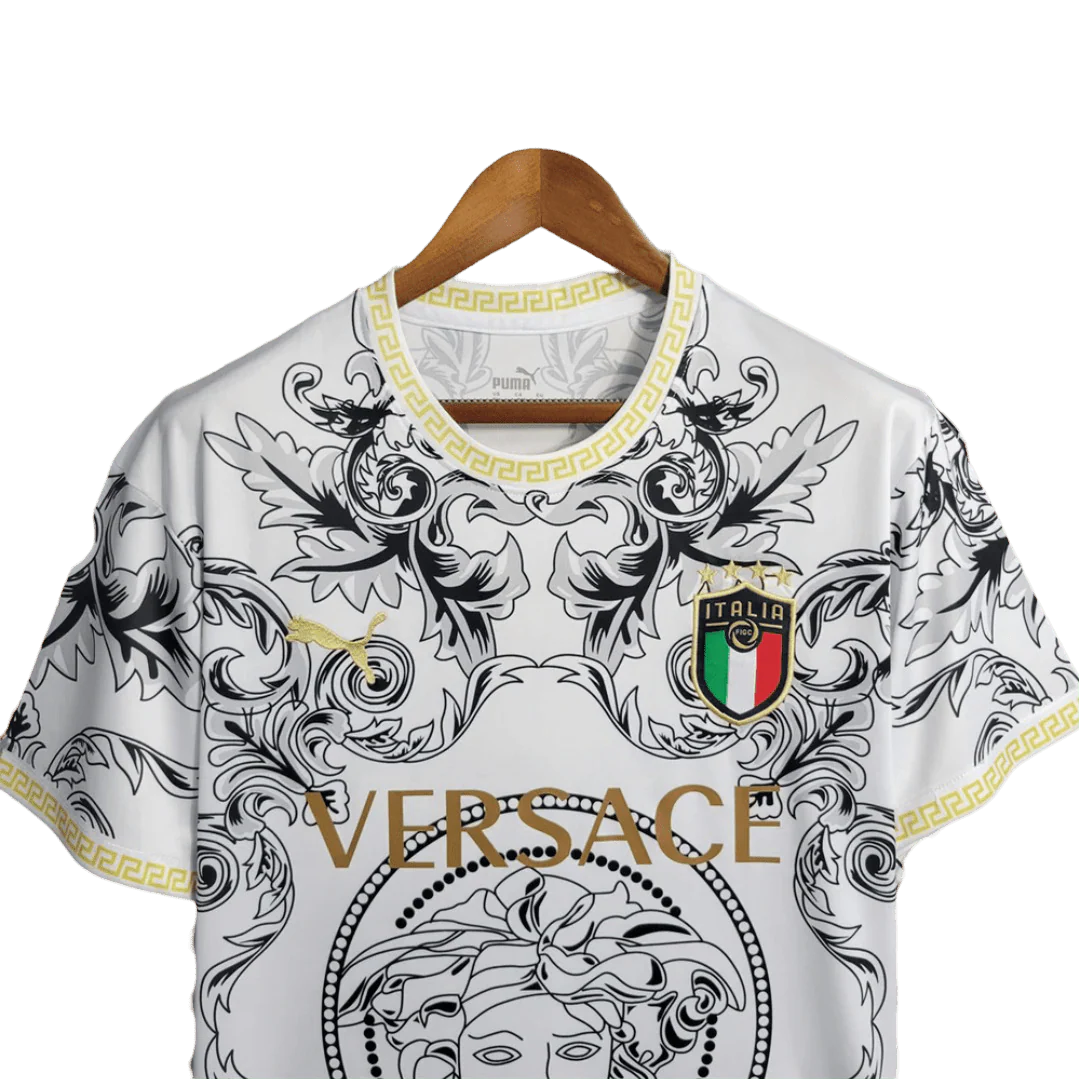 Italy Versace Jersey White Special Kit - Image 2