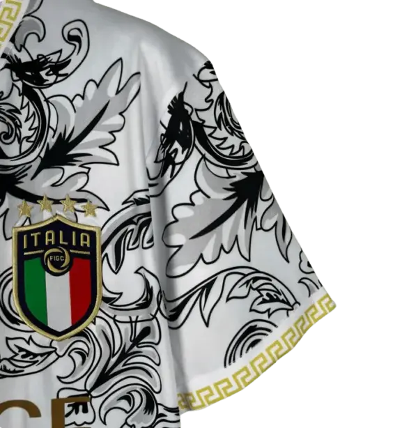 Italy Versace Jersey White Special Kit - Image 4