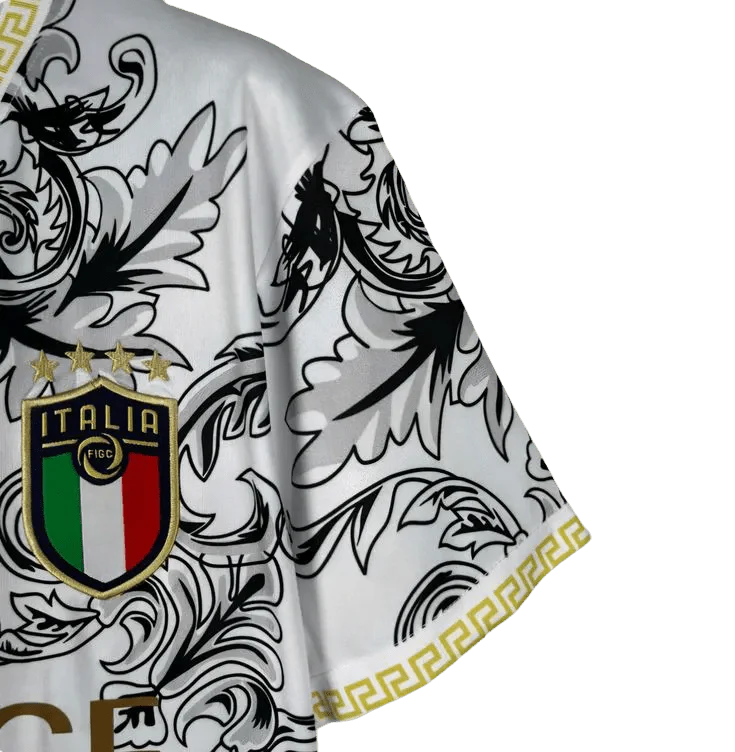 Italy Versace Jersey White Special Kit - Image 4