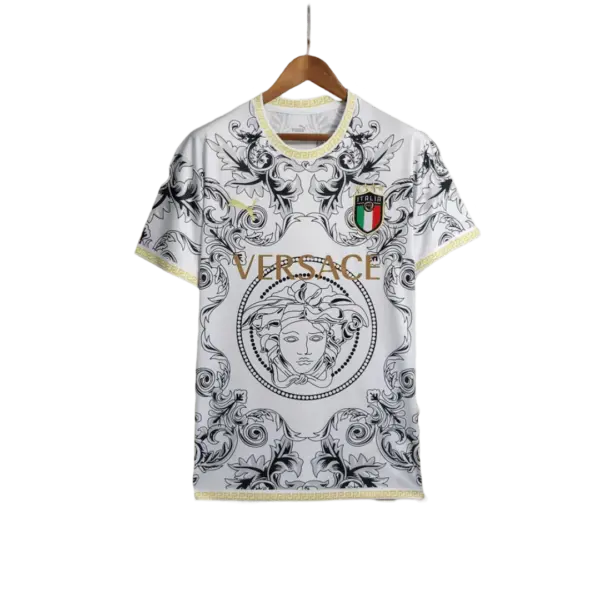 Italy Versace Jersey White Special Kit